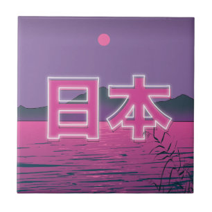 Carreau Néon Japonais