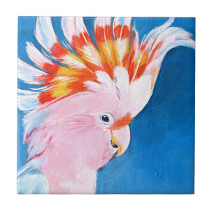 Carreau Neon Mohawk - Cockatoo rose