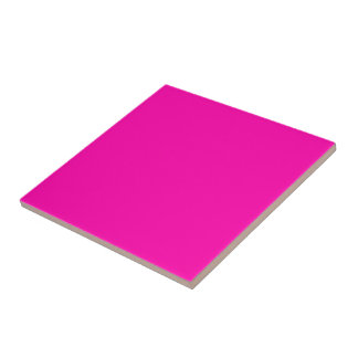 Carreau neon pink fashion monogram