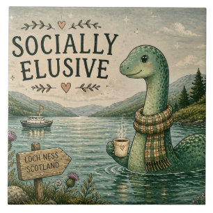 Carreau Nessie insaisissable socialement Cryptide cosy Loc
