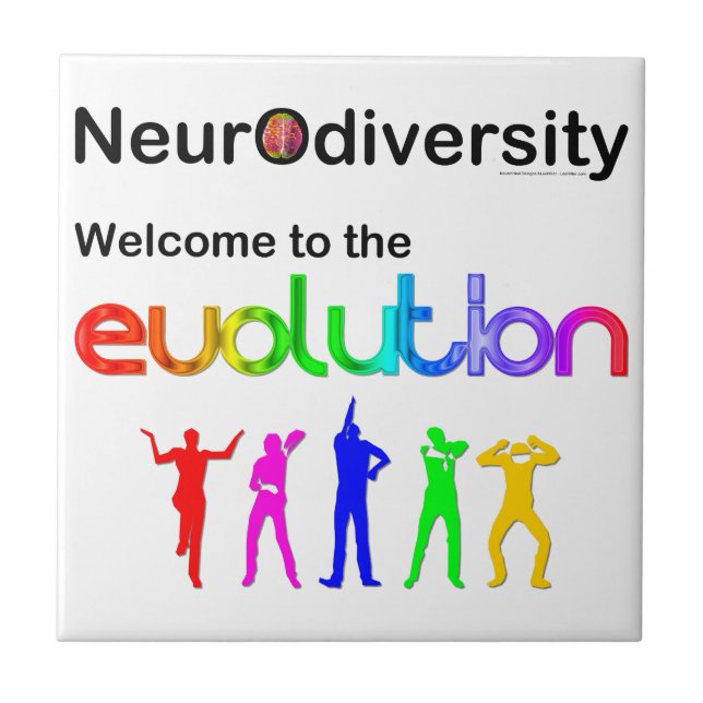 Carreau Neurodiversité Bienvenue dans l'Évolution (Devant)