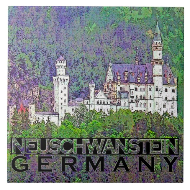 Carreau Neuschwanstein (Devant)
