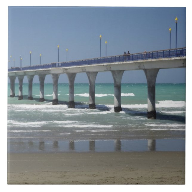 Carreau New Brighton Pier, Christchurch (Devant)