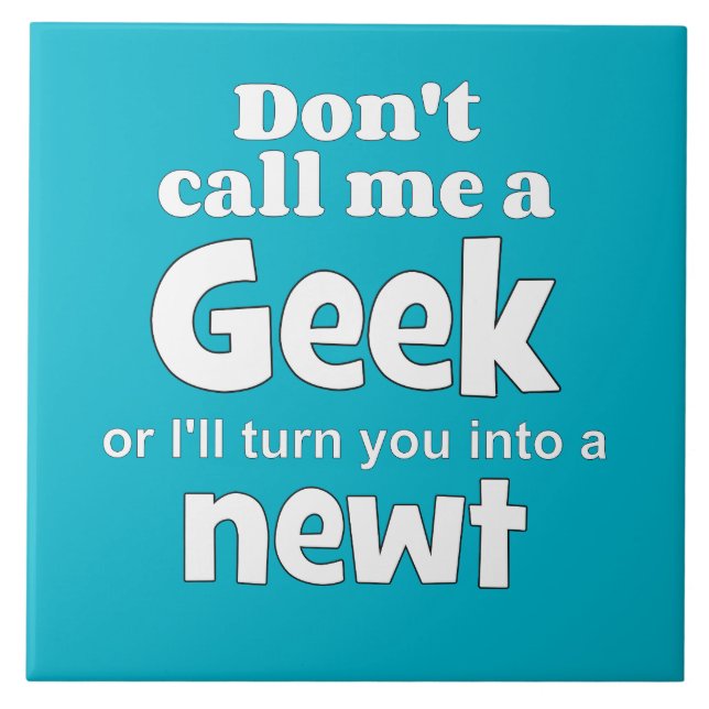 Carreau newt wf geek (Devant)