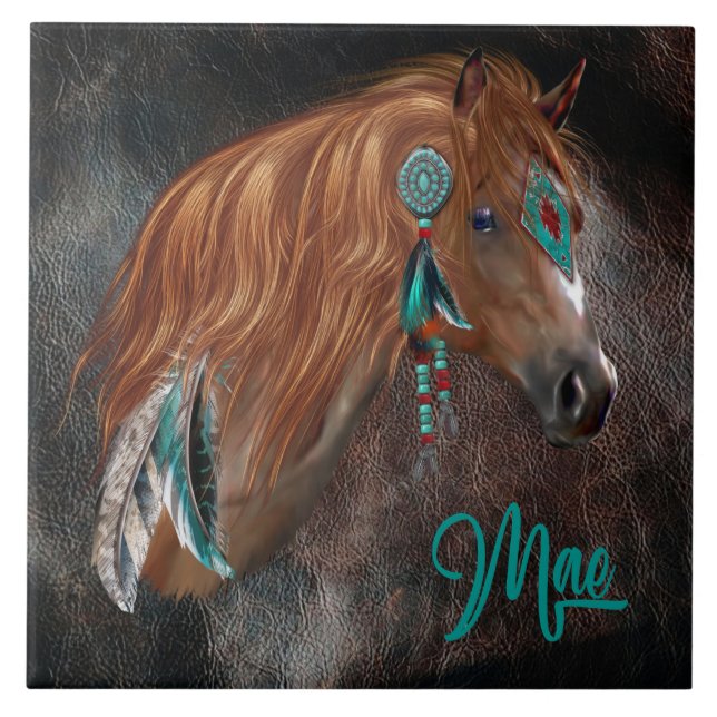 Carreau Nicole personnalisée - Mae 2 (Devant)