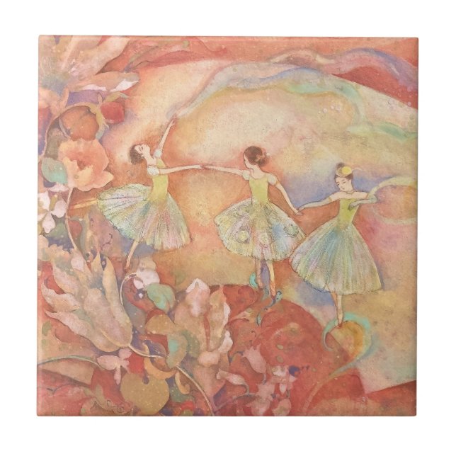 Carreau Nijino-Odori: A Rainbow Dance (Devant)