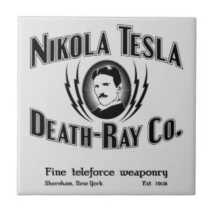 Carreau Nikola Tesla Death-Ray Co.