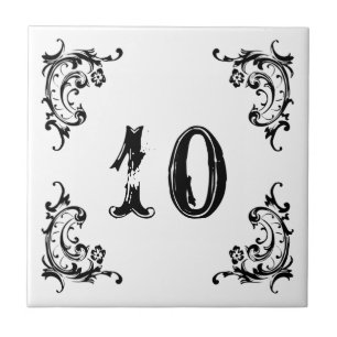 Carreau N'IMPORTE QUEL NUMÉRO Porte en marbre