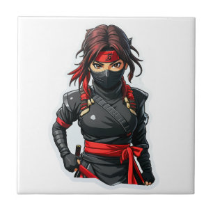 Carreau Ninja Girl