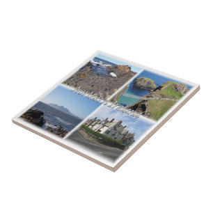 Carreau NIR007 IRLANDE DU NORD, Mosaïque,