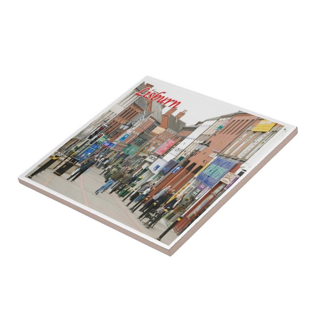 Carreau NIR014 LISBURN, Irlande du Nord, (Côté)