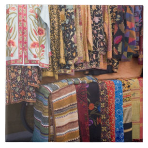 Carreau NM, Nouveau-Mexique, Père Noël Fe, vêtements Navaj