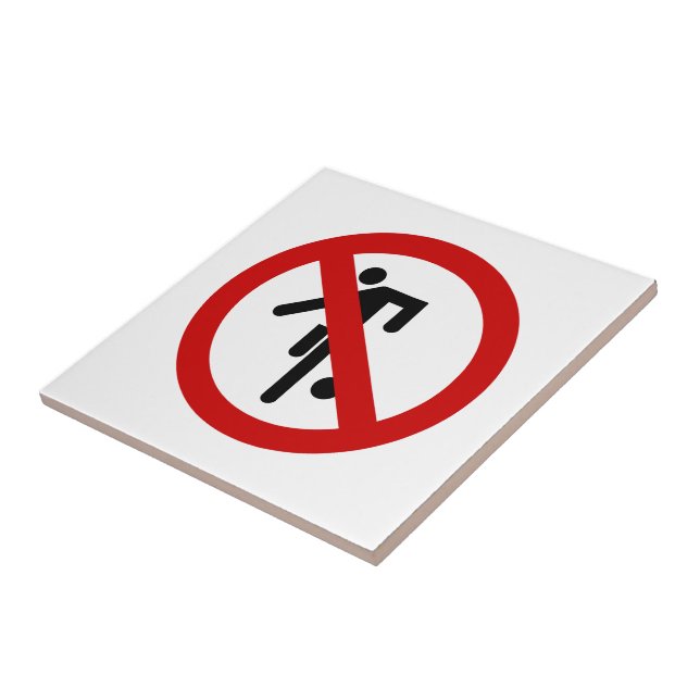 Carreau NO Ball Games ⚠ Thai Park ⚠ (Côté)