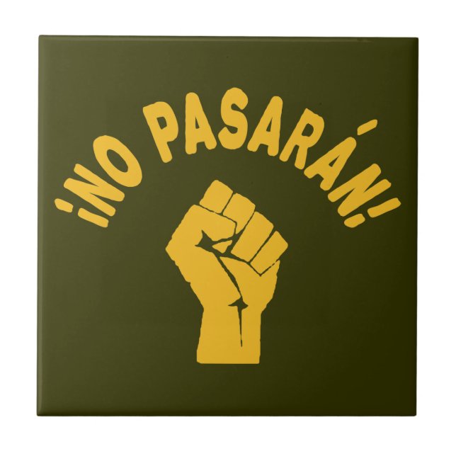 Carreau No Pasaran - Ils ne passeront pas (Devant)
