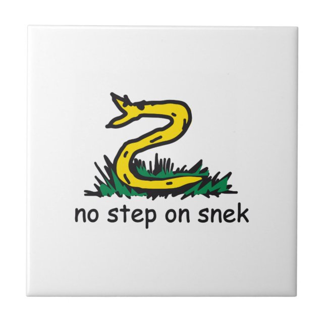 Carreau No step on snek memes (Devant)