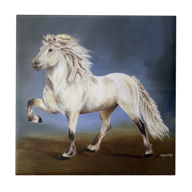 Carreau Noblesse du cheval islandais (Devant)