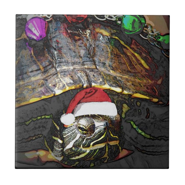Carreau Noël de la tortue (Devant)