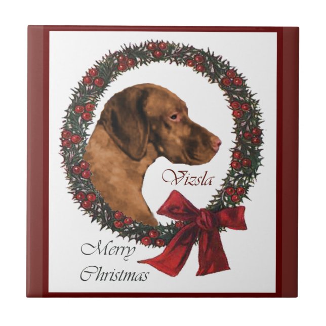 Carreau Noël de Vizsla (Devant)