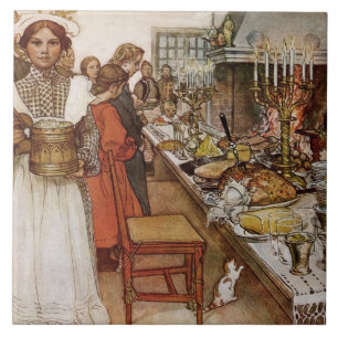 Carreau Noël Eve Julaftonen