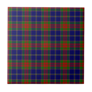 Carreau Noël Matin écossais Tartan Motif
