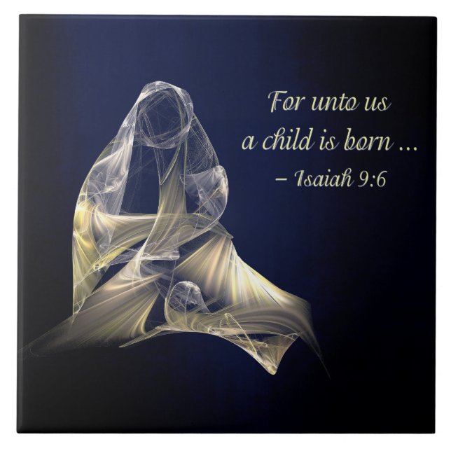 Carreau Noël - Mère et Enfant (Devant)