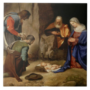 CARREAU NOËL NATIVITÉ DON TILE - CADEAUX MAGNIFIQUES