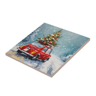 Carreau Noël vintage