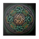 Carreau Noeud Celtique Green Gold<br><div class="desc">Noeud Celtique Green Gold</div>