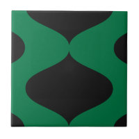 Noir et vert bécotez-vous