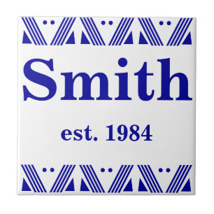 Carreau Nom de famille de Deco