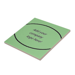 Carreau Nom de marque du logo de votre entreprise Impressi