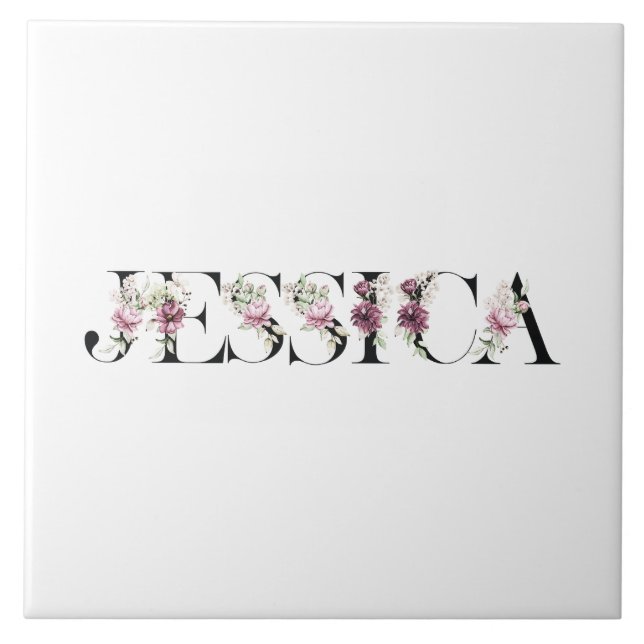 Carreau Nom Jessica. (Devant)