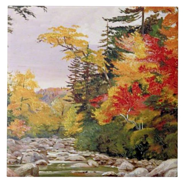 Carreau Nord - Touches d'automne, Montagnes Blanches (Devant)