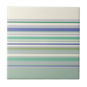 Carreau Nordic Pastel Stripes Motif