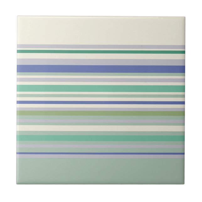 Carreau Nordic Pastel Stripes Motif (Devant)