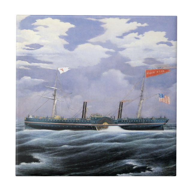 Carreau North Star Steam Yacht 1852 (Devant)