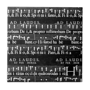 Carreau note musicale grunge
