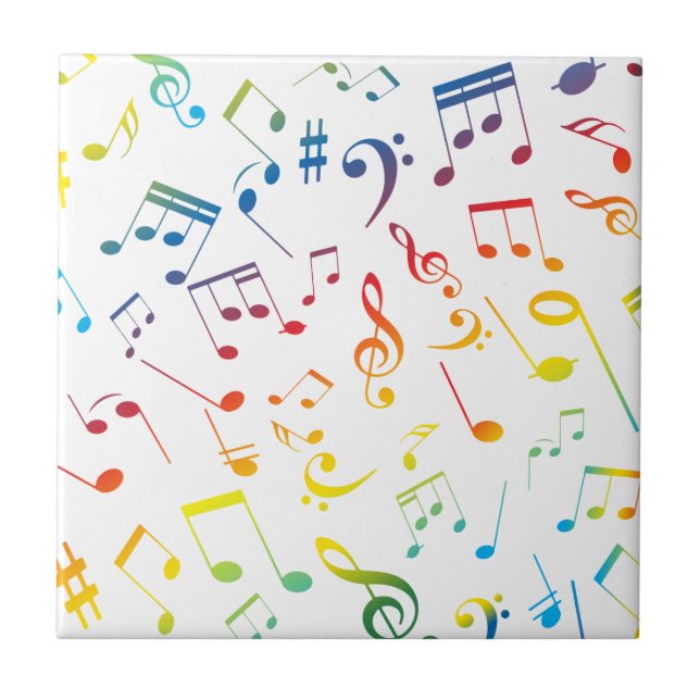 Carreau Notes de musique 4 (Devant)