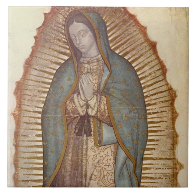 Carreau Notre-Dame de Guadalupe (Nuestra Señora) (Virgen) (Devant)