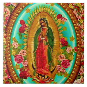Carreau Notre Dame Guadalupe-Mexique Sainte Vierge Marie