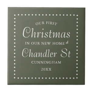 Carreau Notre premier Noël dans notre nouvelle maison Simp