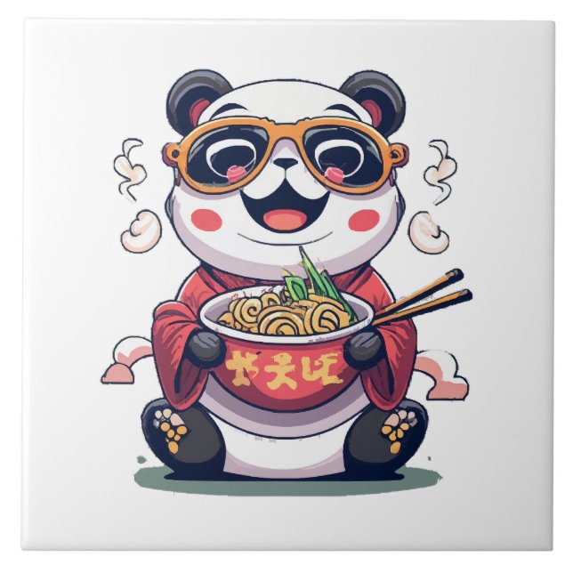 Carreau Nouilles de Panda (Devant)