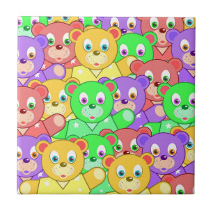 CARREAU NOUNOURS COLORÉS