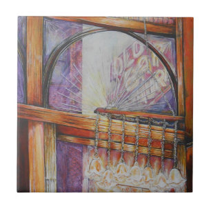 Carreau Nous sommes tous des papillons de nuit volant auto