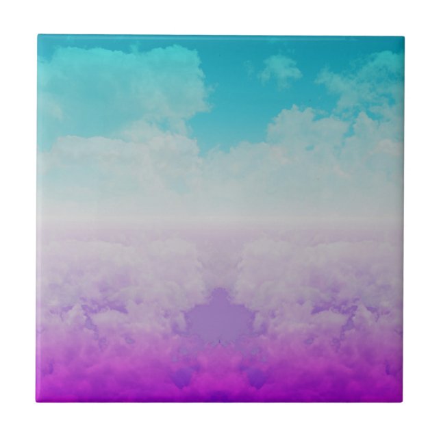Carreau Nuages colorés (Devant)