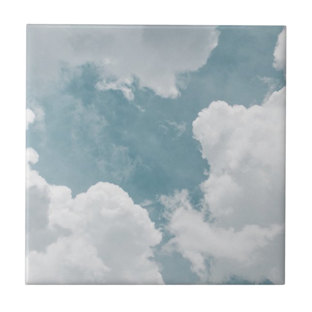 Carreau nuages duveteux (Devant)