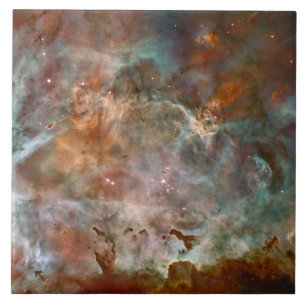 Carreau Nuages sombres de Carina Nebula Hubble Space