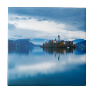 Carreau Nuit d'automne au lac Bled