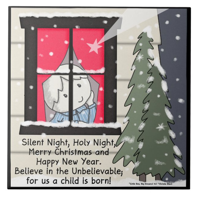 Carreau Nuit silencieuse, Nuit Sainte (Devant)