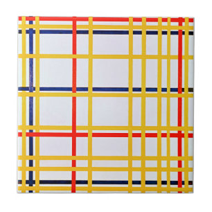 Carreau numériquement Piet Mondrian améliorée New York Cit